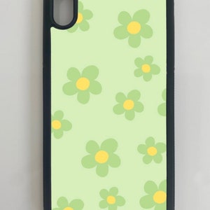 Handyhülle mit Blumen-Patch