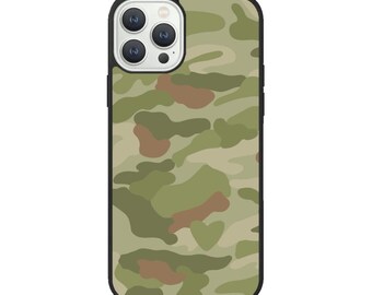 Capa de celular camuflada