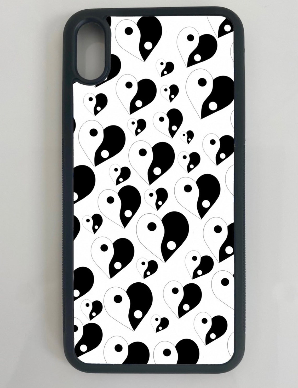 Yin yang love phone case Etsy