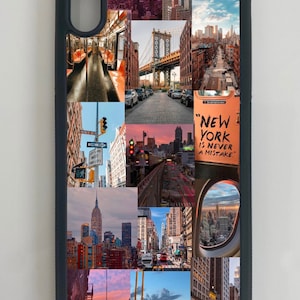 NYC collage phone case
