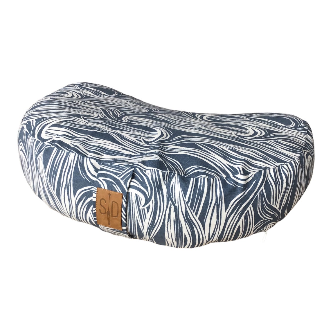 Crescent Meditation Cushion Etsy