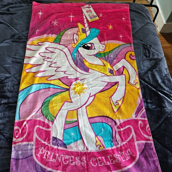 My Little Pony Princess Celestia beach towel