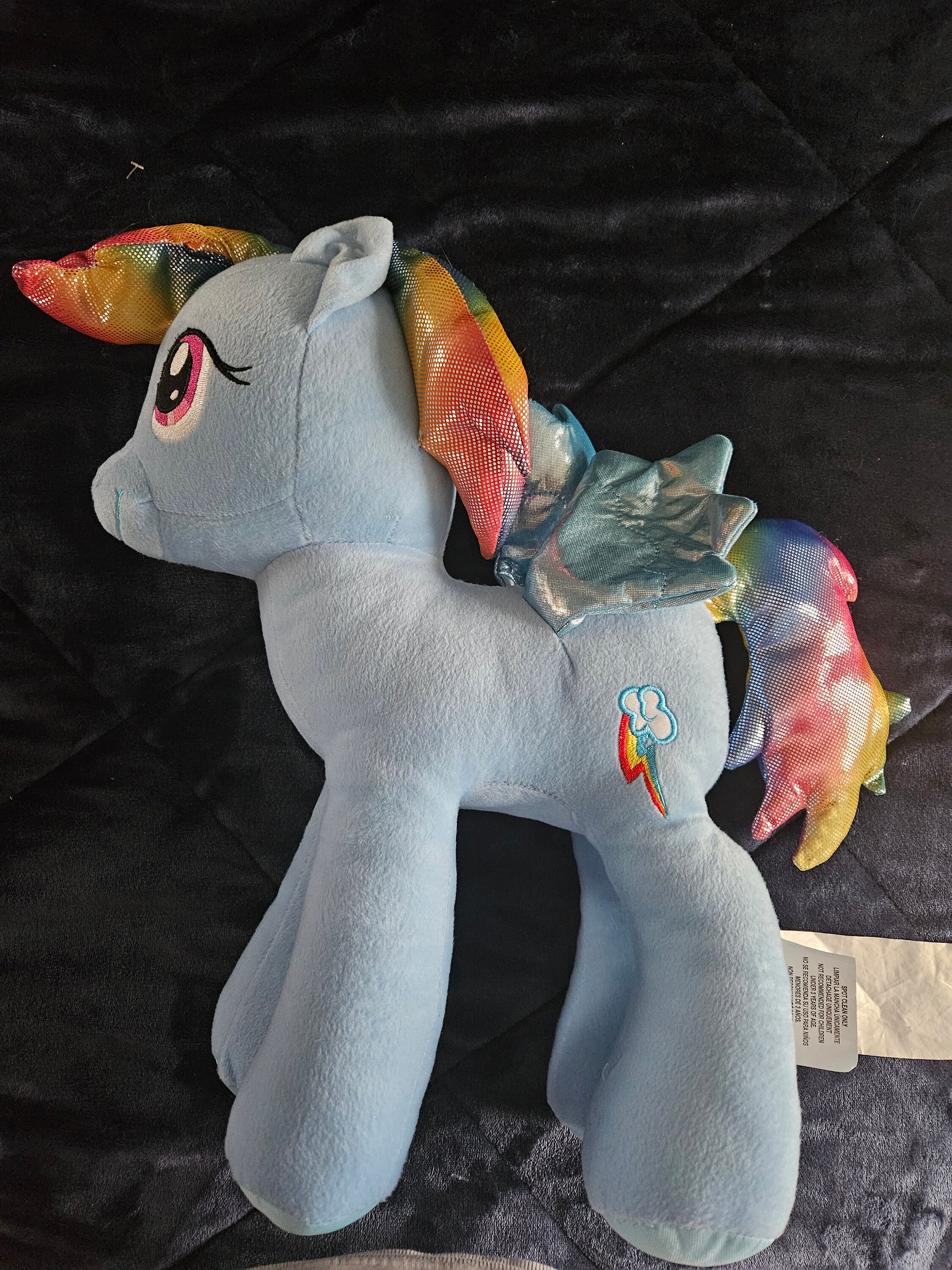 Rainbow dash pillow pet hot sale