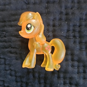 My Little Pony Applejack translucent mini figure!