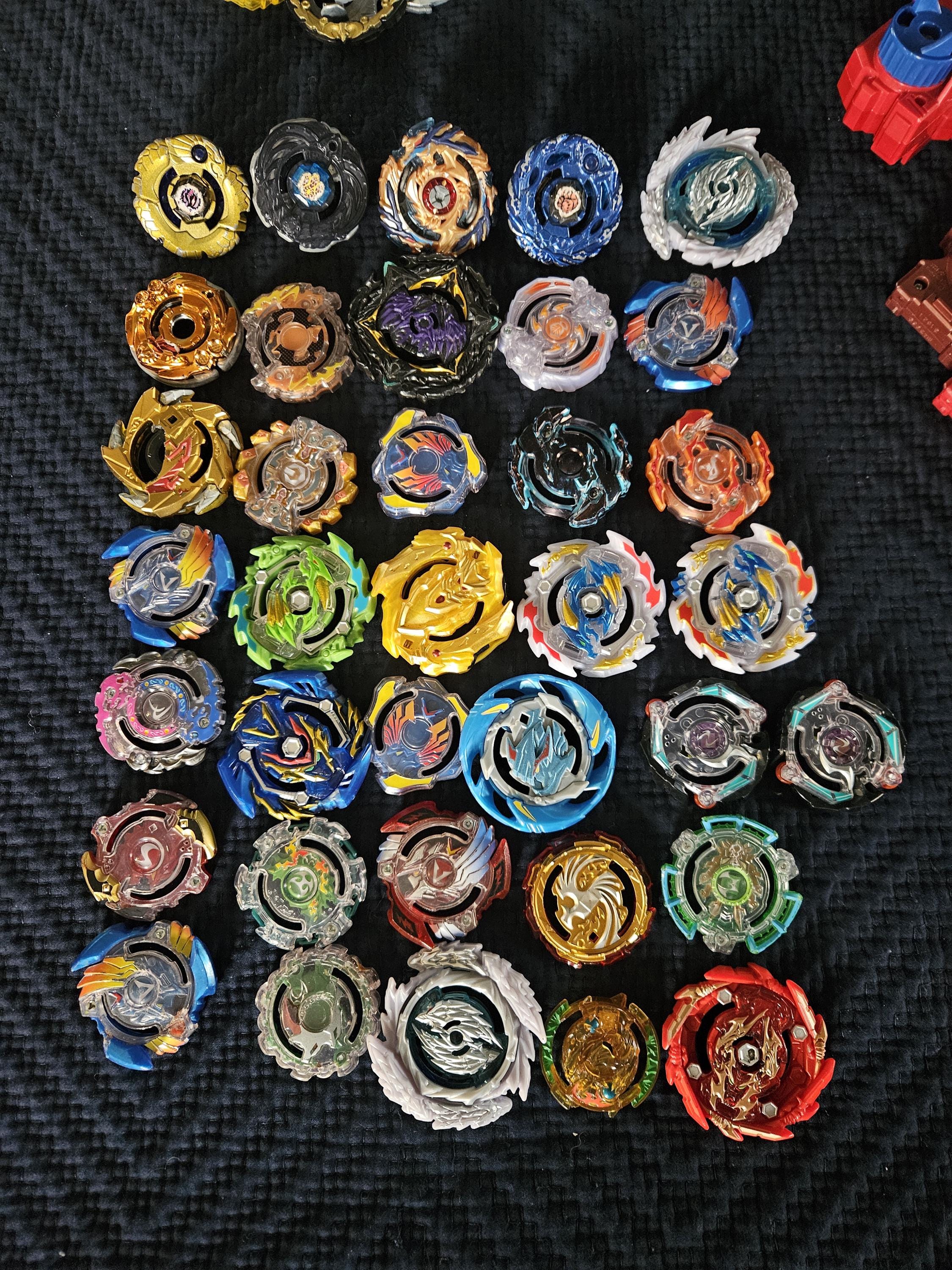 Beyblade Collectible Toys Mixed Lot of Tops, Forge Discs Etc - Etsy