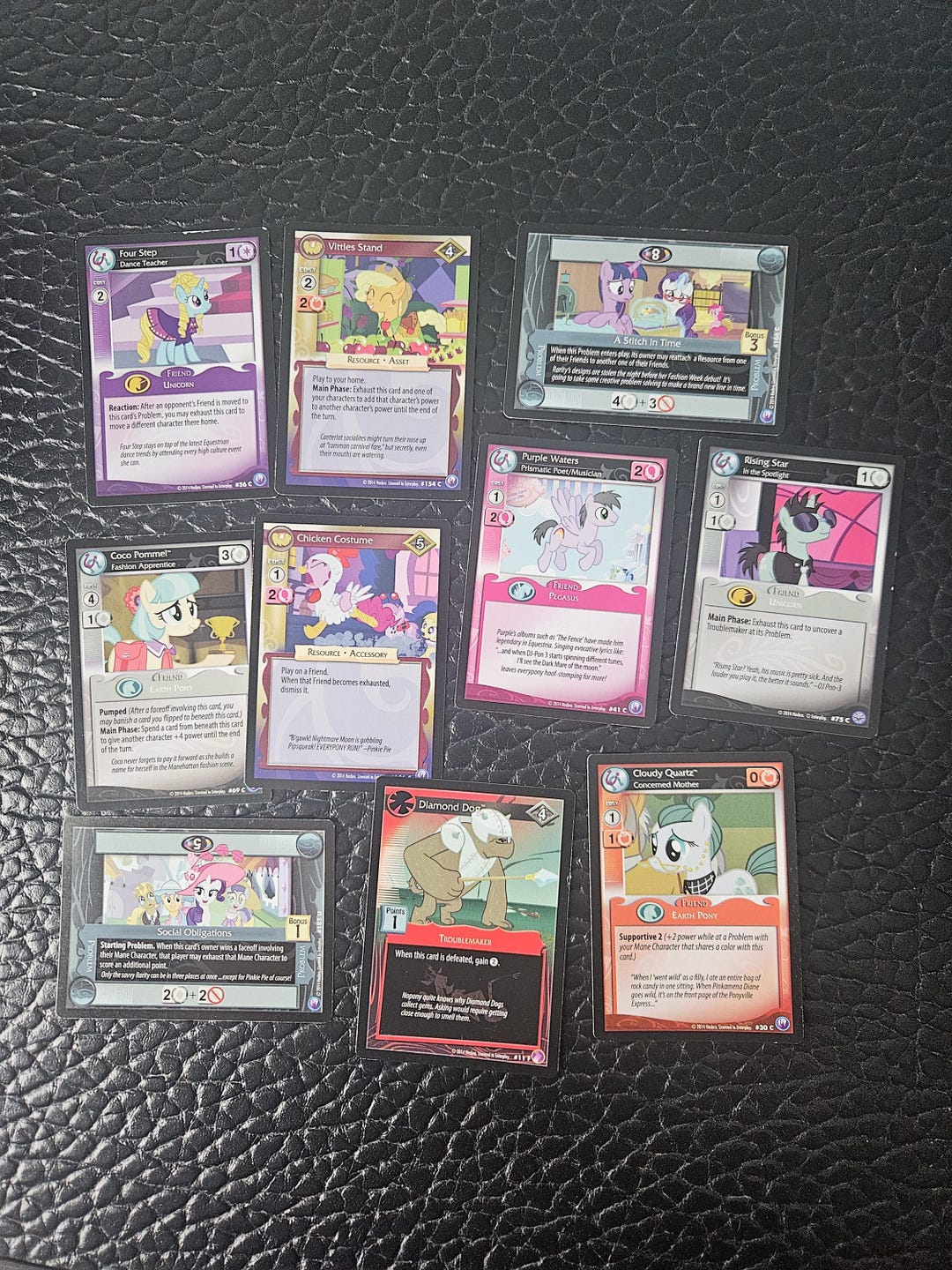 My Little Pony Collectible Card Game MLPCCG Lot of 10 Cards - Etsy