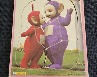 Teletubbies Puzzle, Vintage, 6 Teile!