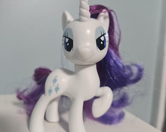 My Little Pony Rarity Plush 16 Inch LARGE Ty Sparkle - Etsy