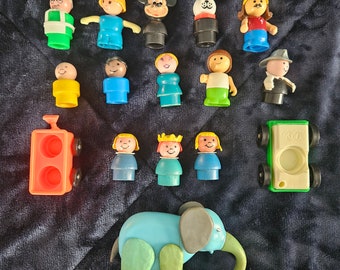 Fisher Price Vintage Little People Playskool Choose your own!