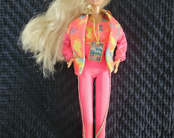 Super Gymnast Barbie Olympia Olympic Gymnast Sport Barbie Mattel