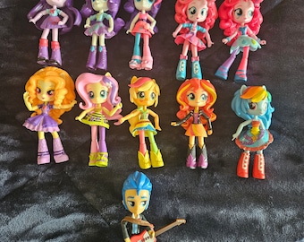 My Little Pony Equestria Girls Minis: Twilight Sparkle, Rarity, Adiago Dazzle, Fluttershy, Applejack, Sunset Shimmer, Flash Choose your own!