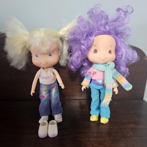 Strawberry Shortcake vintage dolls! Berry Best Friends and Talkin&#39; Giggle Friends Angel Cake or Rainbow Sherbet! Choose your own!