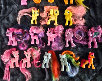 My Little Pony G4 Twilight Sparke Rainbow Dash Rarity Pinkie Pie