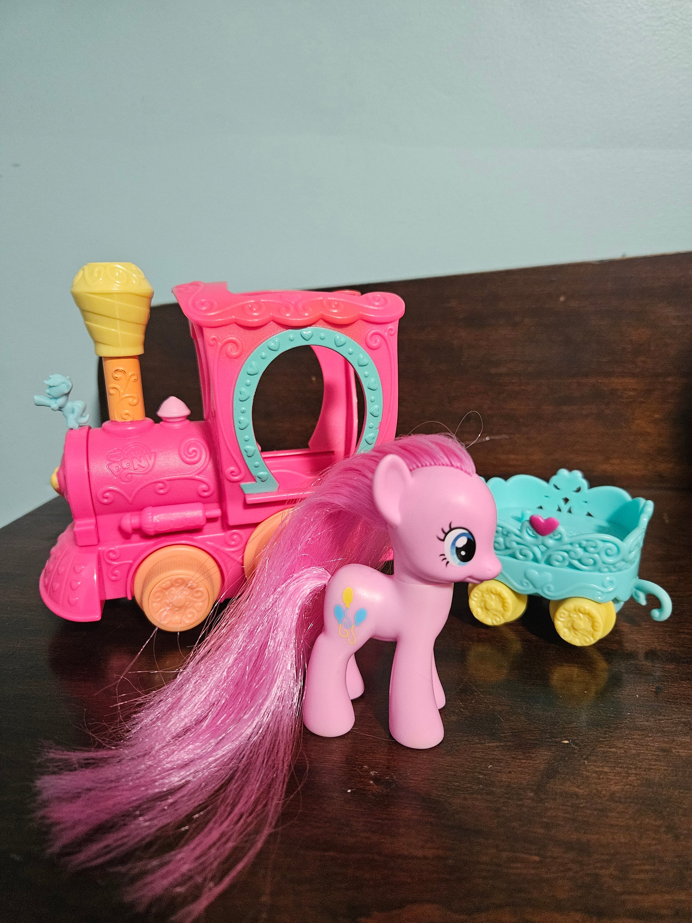My Little Pony Friendship Express Train With Pinkie Pie Etsy Canada