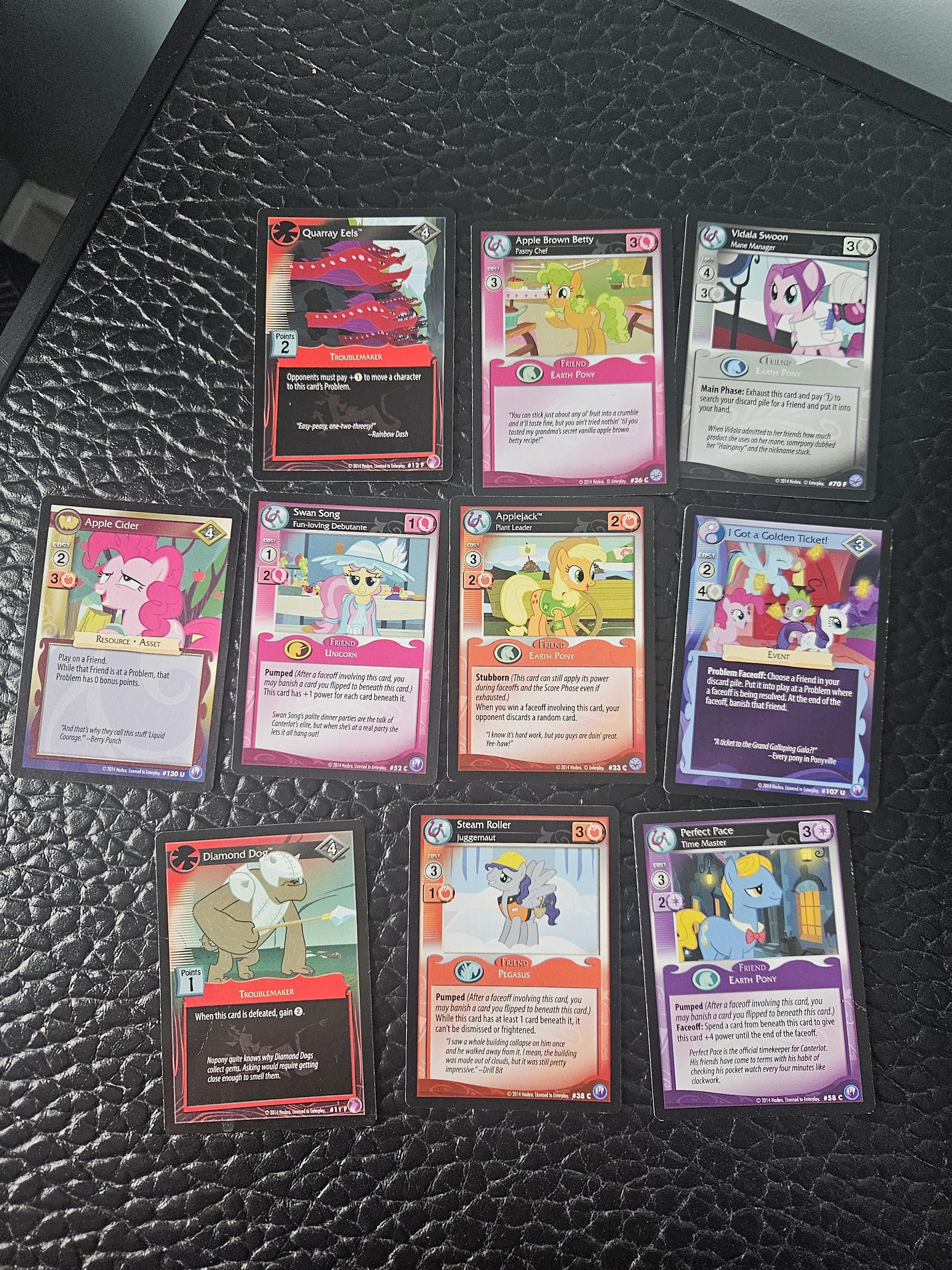 My Little Pony Collectible Card Game MLPCCG Lot of 10 Cards - Etsy