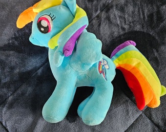 Peluche arc-en-ciel My Little Pony !