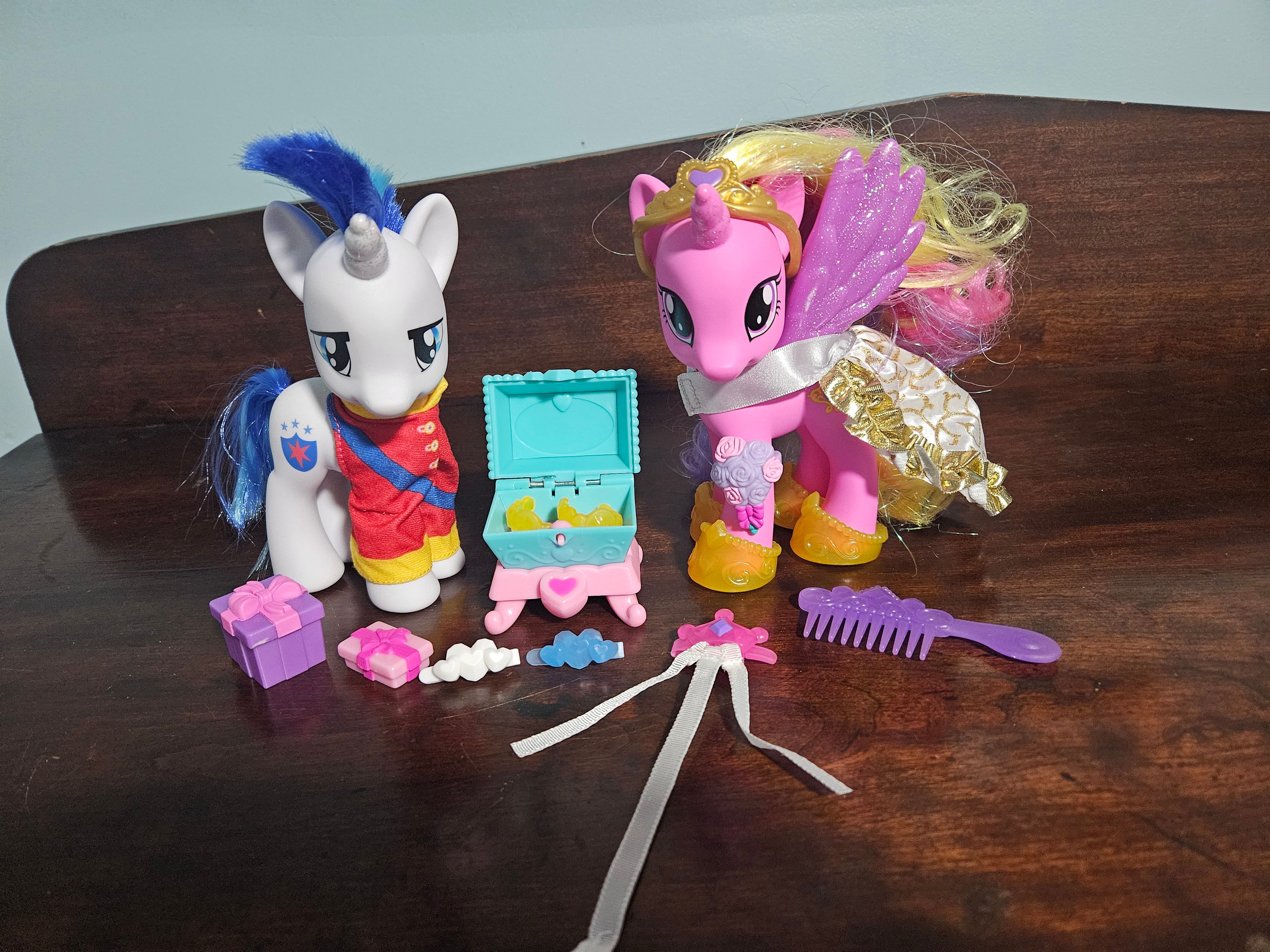 My Little Pony Pony Princess Cadance y Shining Armor Crystal