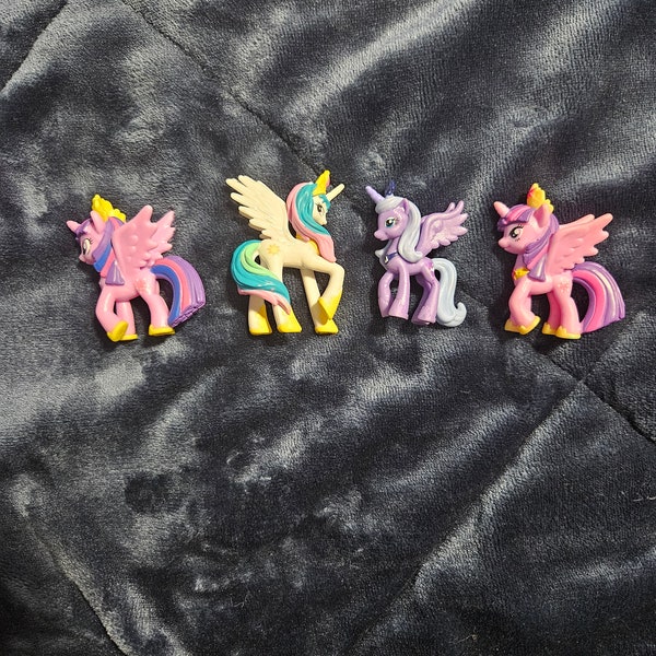 My Little Pony Princess Twilight Sparkle, Princess Celestia, Princess Luna Mini Figures, Choose your own!r own!