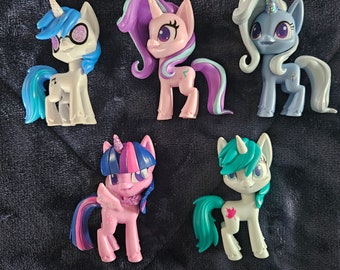 My Little Pony Unicorn Sparkle G4.5 Choose your own! Dj Pon 3, Starlight Glimmer, Trixie Lulamoon, Twilight Sparkle, Gusty!