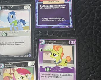 My Little Pony Collectible Card Game MLPCCG Lot of 10 Cards - Etsy UK