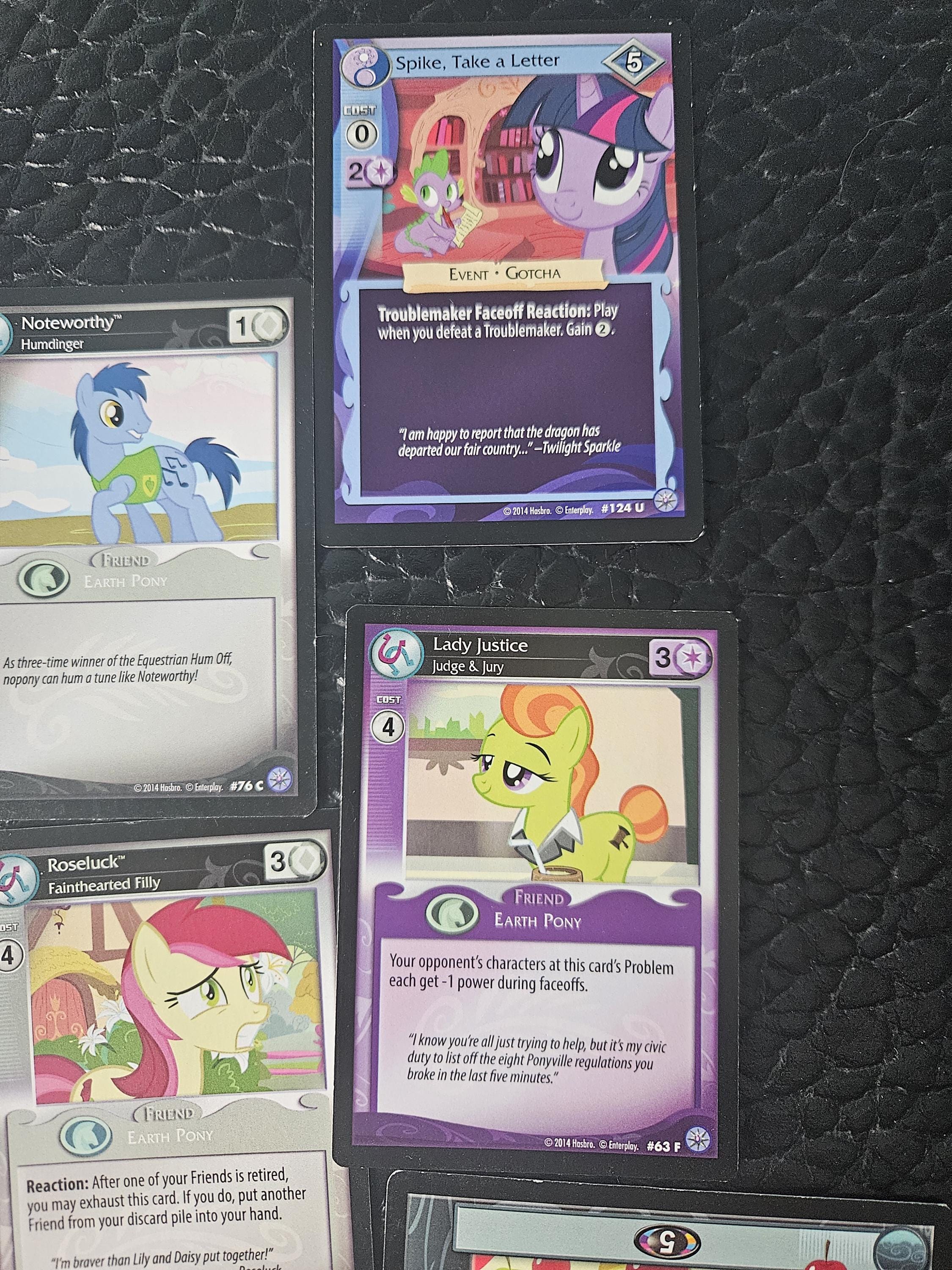 My Little Pony Collectible Card Game MLPCCG Lot of 10 Cards - Etsy UK