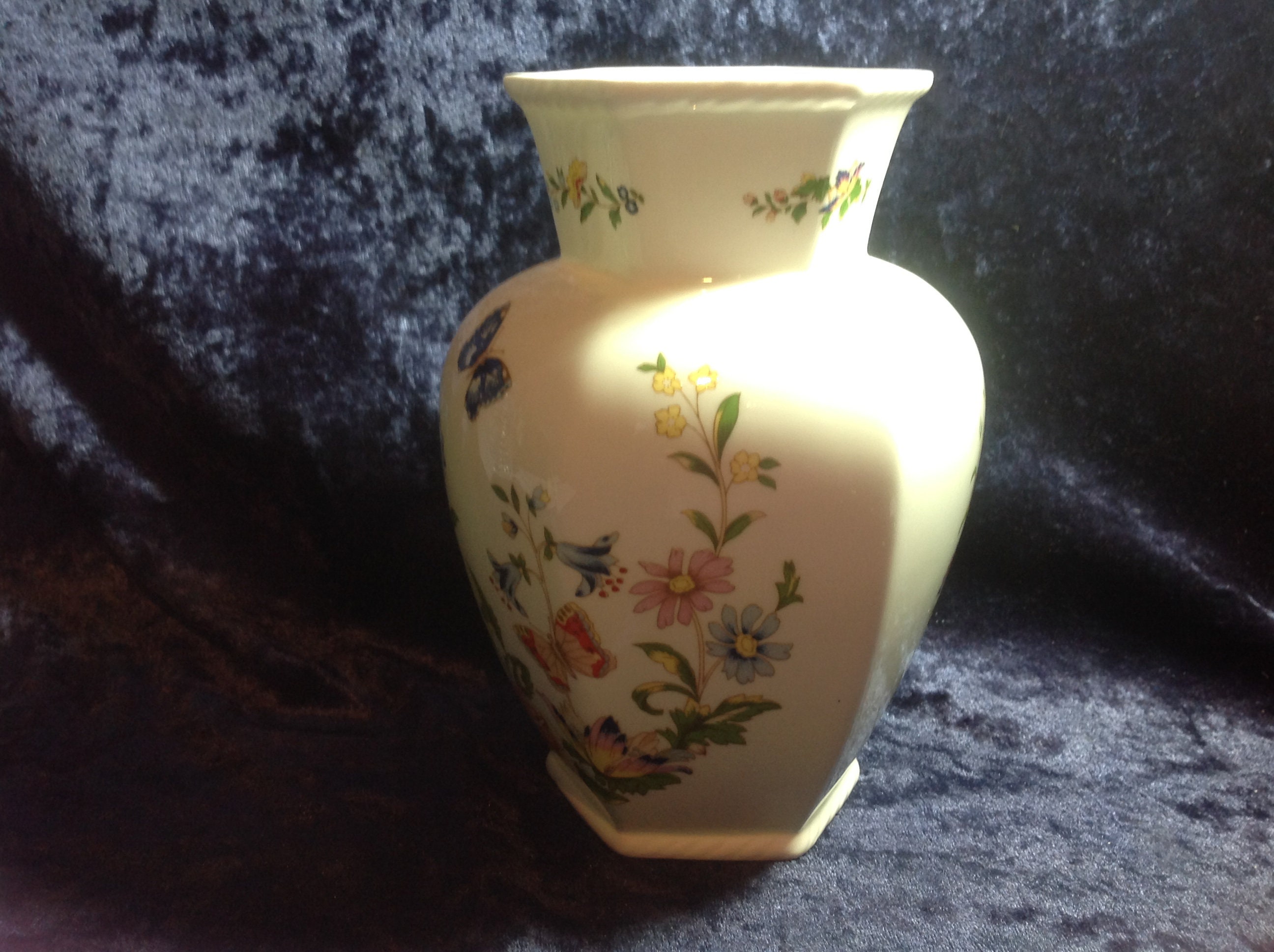 Aynsley Cottage Garden China Vase Etsy