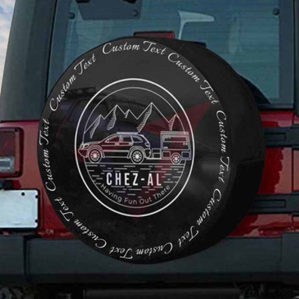 Camper Tire Cover Etsy