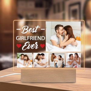 Custom Picture Acrylic Plaque, Add Your Design on Acrylic Plaque, Custom Picture Frame for Him, Acrylic Plaque with Picture, Bedroom Decor