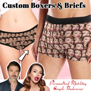 Custom Face Women�s Panties Forbidden Zone Only Her Can Touch Personalized  Women's Lace Panties Underwear Valentine's Day Gift