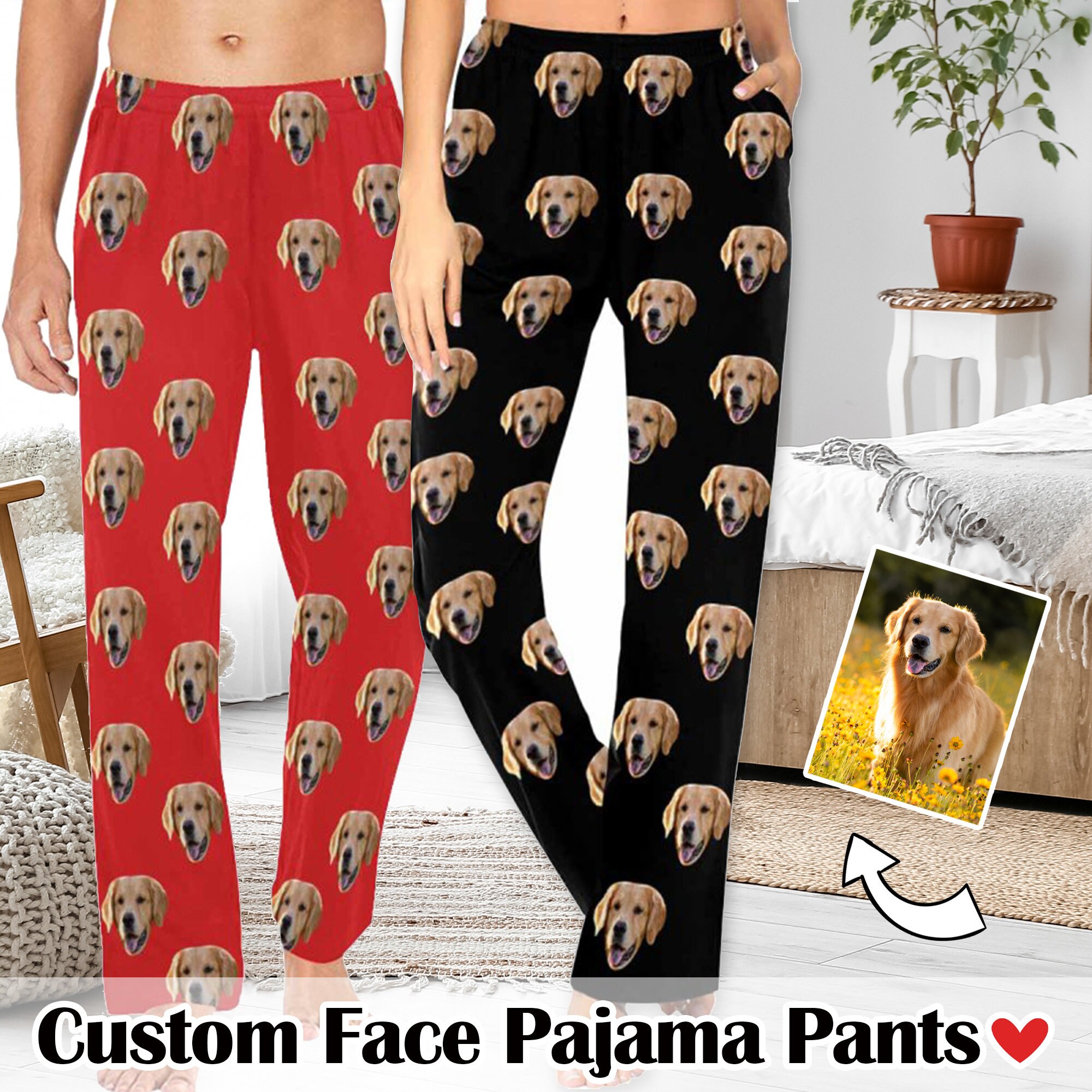 Put your dog's face on 2025 pajamas