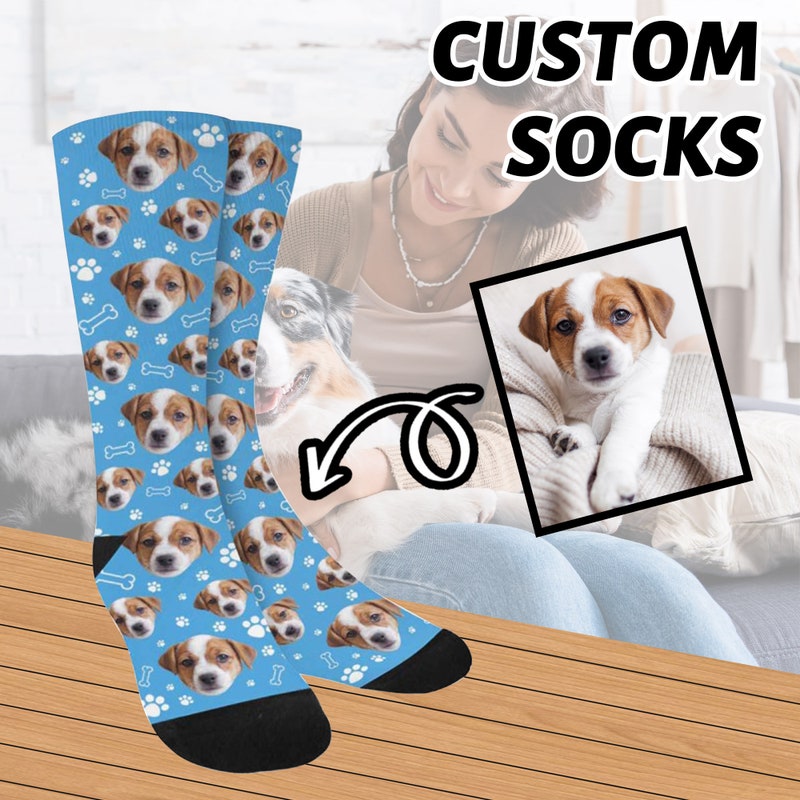 Your Pet on Socks - Etsy