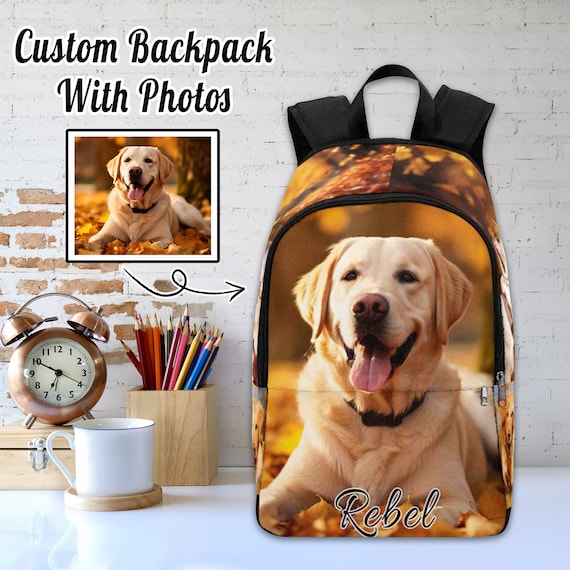 Golden retriever backpack online