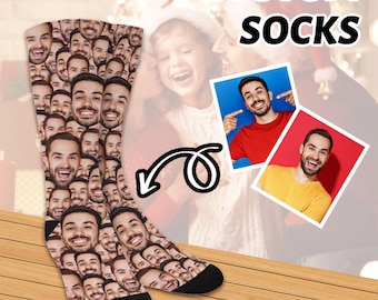 Personalized Face Socks: Custom Photo Socks, Picture Stocking