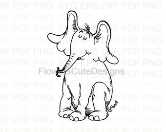 Free Free 252 Horton Elephant Svg SVG PNG EPS DXF File