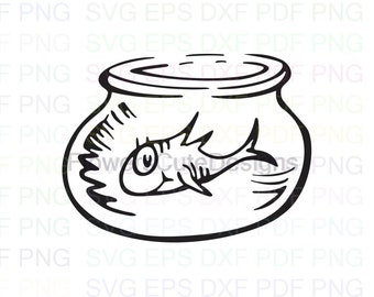 Download Dr Seuss Fish Svg Etsy