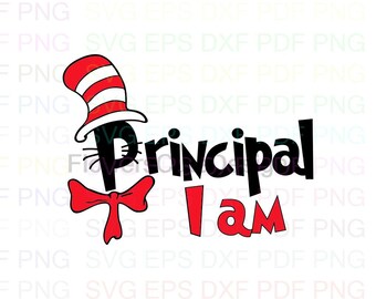 Principal I Am Svg With Photos Etsy