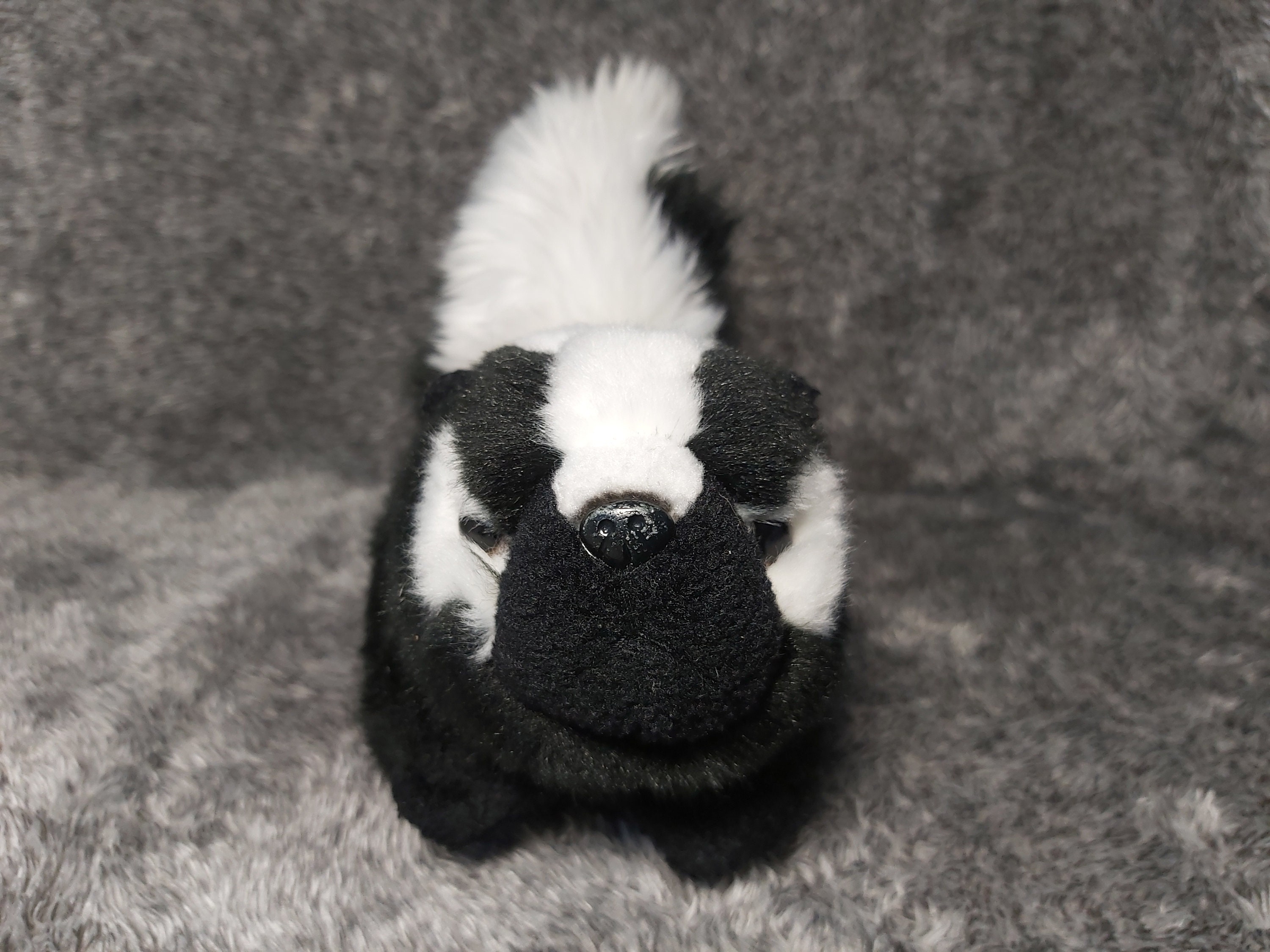Skunk Rocker Plush Skunk Plush. Striped Skunk Stuffed Animal. Striped Skunk Plush ...