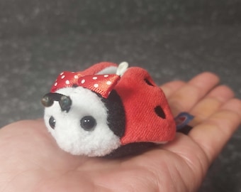 てんとう虫のぬいぐるみ。トゥルーディのヴィンテージ。小さなてんとう