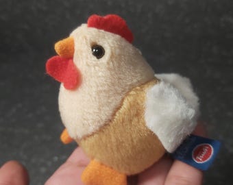 Chicken Plush. Vintage Chicken Trudi Sweet Collection. Vintage Cockerel Stuffed Animal. Vintage Plush Rooster. Stuffed Chick Vintage Bird Etsy
