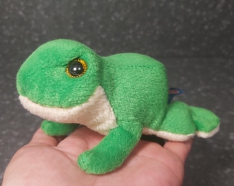 ヴィンテージ マンハッタン トイ カエル ぬいぐるみ 腕 脚 ベロア 