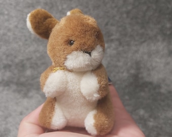 ヴィンテージ ミニ バニー ぬいぐるみ ウサギ 赤い鼻 イースター