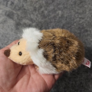 Igel Plüsch. Trudi Vintage. Kleiner Igel Stofftier Süße Kollektion