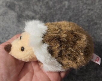 Rare Merrythought Hedgehog With Furry Nose - Vintage Ironbridge