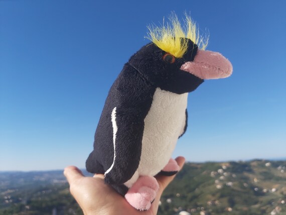 stuffed macaroni penguin