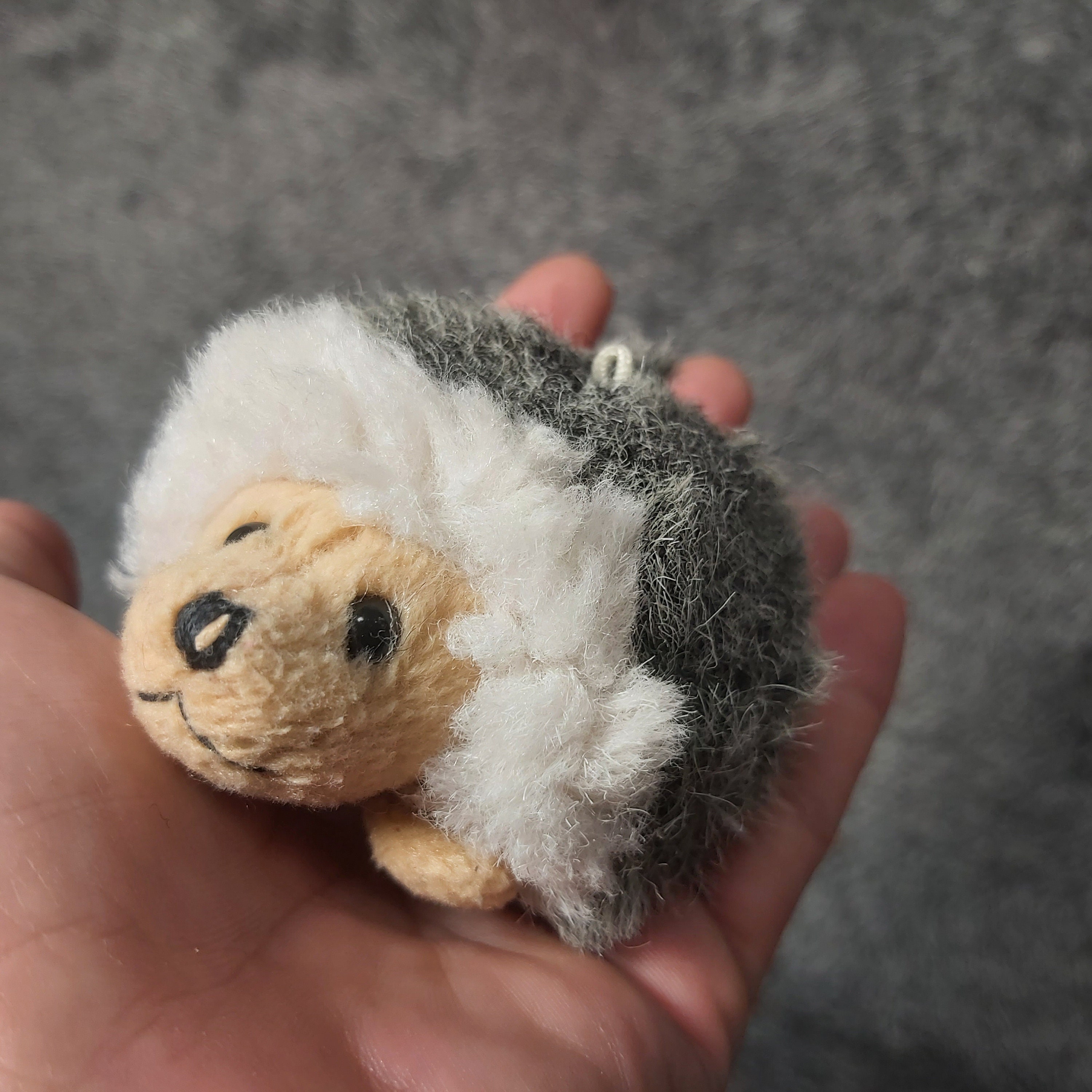 Peluche riccio. Trudi vintage. Piccolo Riccio Collezione Trudi