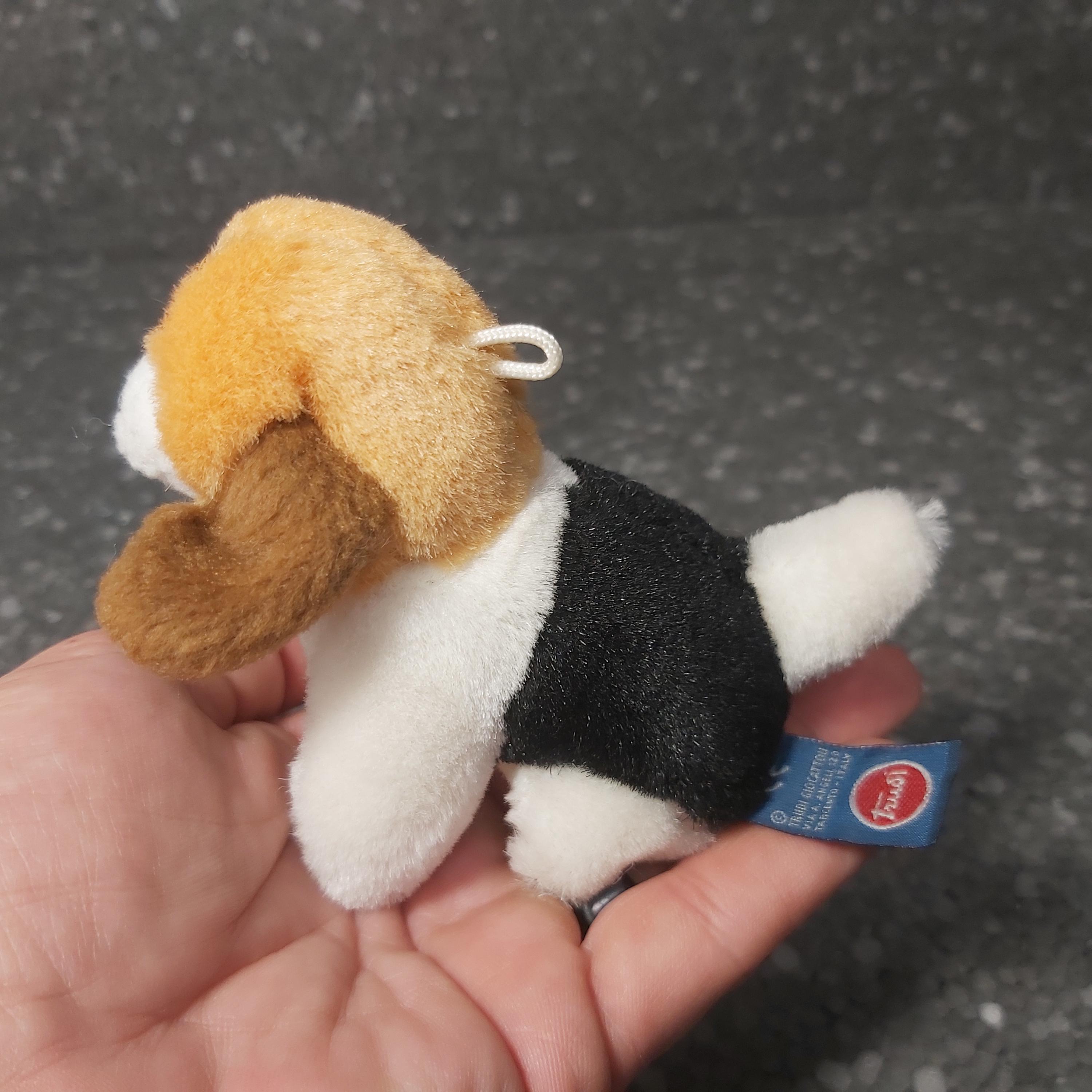 犬ビーグルのぬいぐるみ。トゥルーディ ヴィンテージ。小さなビーグル