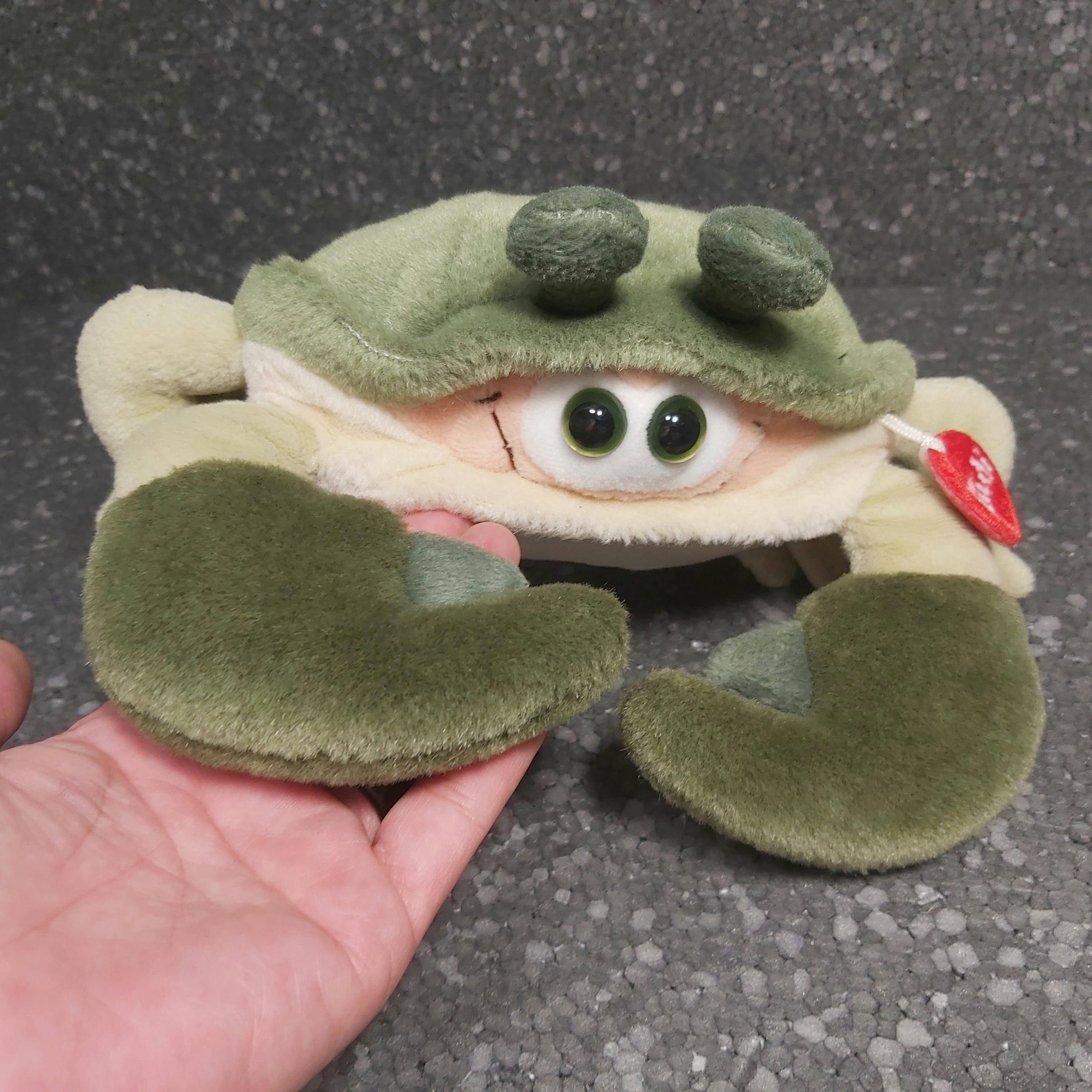 ヴィンテージのカニのぬいぐるみ。カニのトゥルーディ。ヴィンテージの