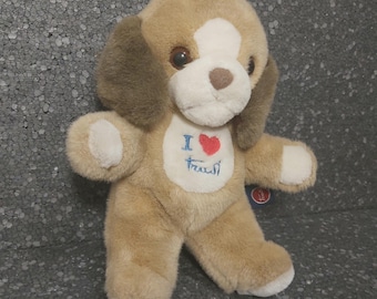 サンエックス ぶるぶるホワイトドッグ ぬいぐるみ – 4インチ