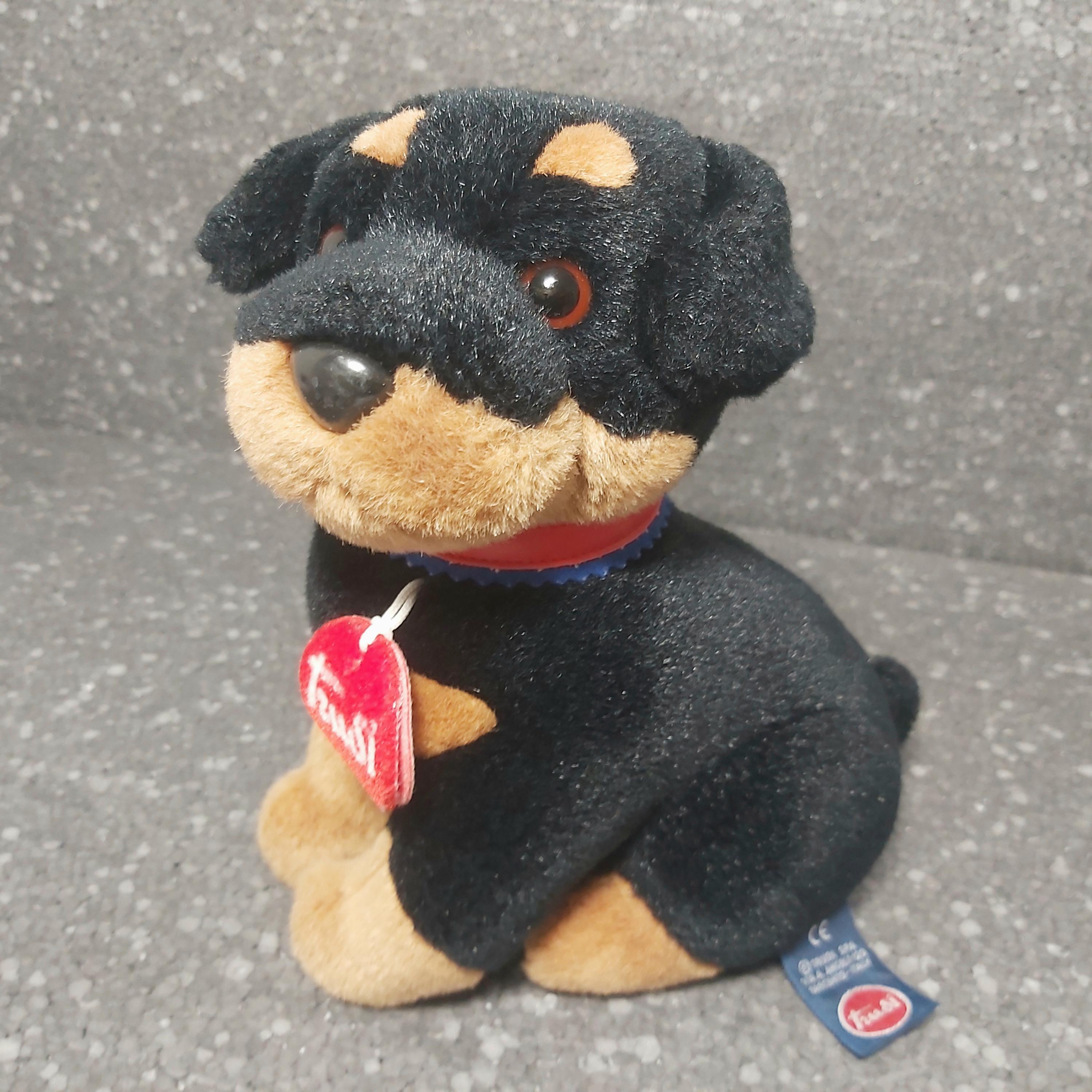 Peluche Trudi Peluche chiot rottweiler animal