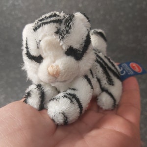 Peluche tigre bianca Peluche tigre vintage tigre della